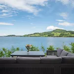 Exklusives Seehaus Lakehouse In Bestlage Mit Privaten Sandstrand Und Eigenem Boot Und Sup * Obertrum am See