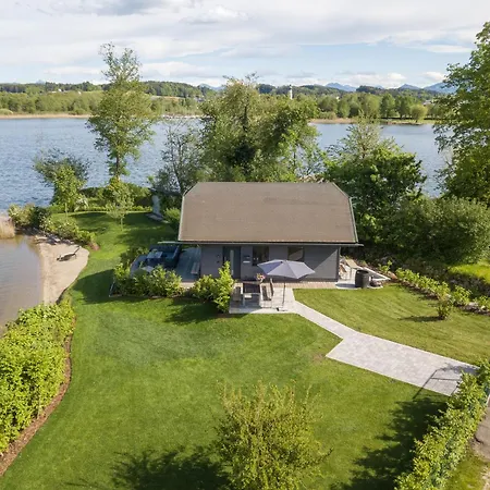Semesterbostad Exklusives Seehaus Lakehouse In Bestlage Mit Geheiztem Badefass, Boot, Kajak, Sup