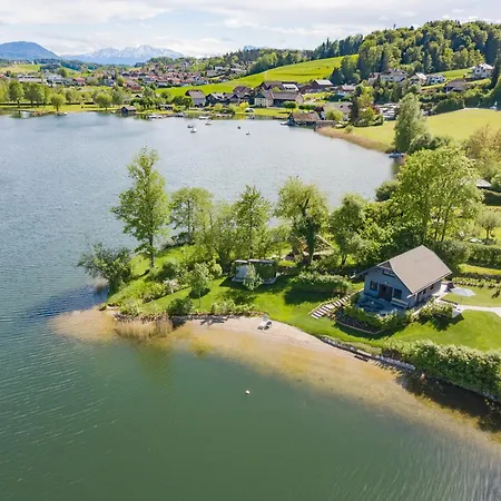 Exklusives Seehaus Lindners Lakehouse In Bestlage Mit Privaten Sandstrand Und Eigenem Boot Semesterbostad *