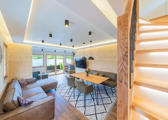 Exklusives Seehaus Lakehouse In Bestlage Mit Privaten Sandstrand Und Eigenem Boot Und Sup Σπίτι διακοπών