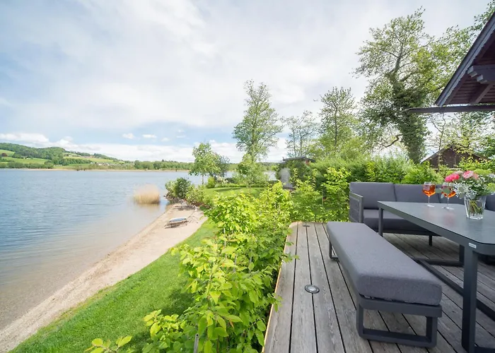 Exklusives Seehaus Lakehouse In Bestlage Mit Privaten Sandstrand Und Eigenem Boot Und Sup *
