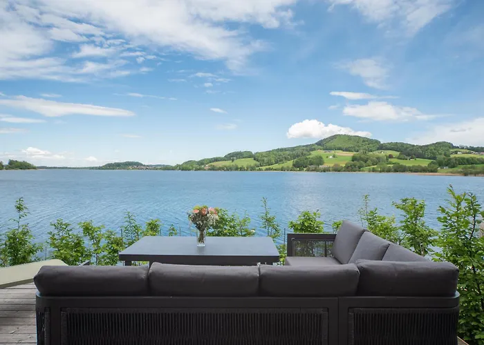 Exklusives Seehaus Lakehouse In Bestlage Mit Privaten Sandstrand Und Eigenem Boot Und Sup * אוברטרום אם זי