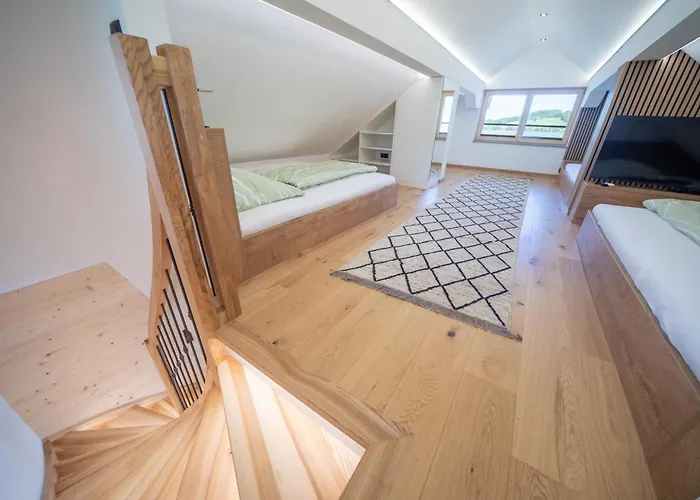 Exklusives Seehaus Lakehouse In Bestlage Mit Privaten Sandstrand Und Eigenem Boot Und Sup