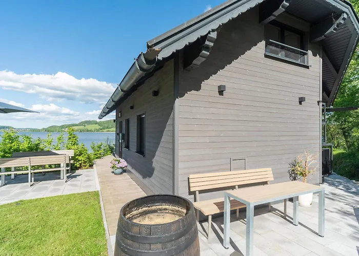 Σπίτι διακοπών Exklusives Seehaus Lakehouse In Bestlage Mit Privaten Sandstrand Und Eigenem Boot Und Sup